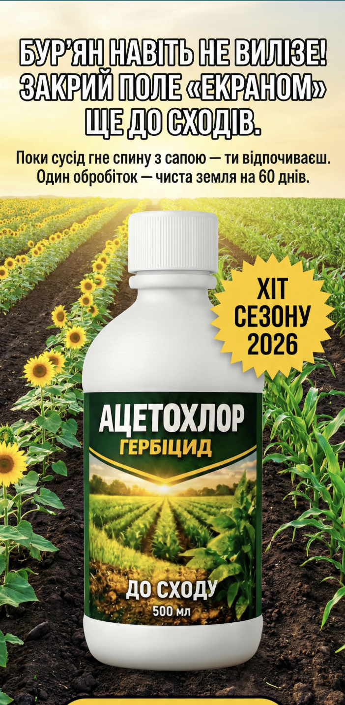 АЦЕТОХЛОР ГЕРБІЦИД