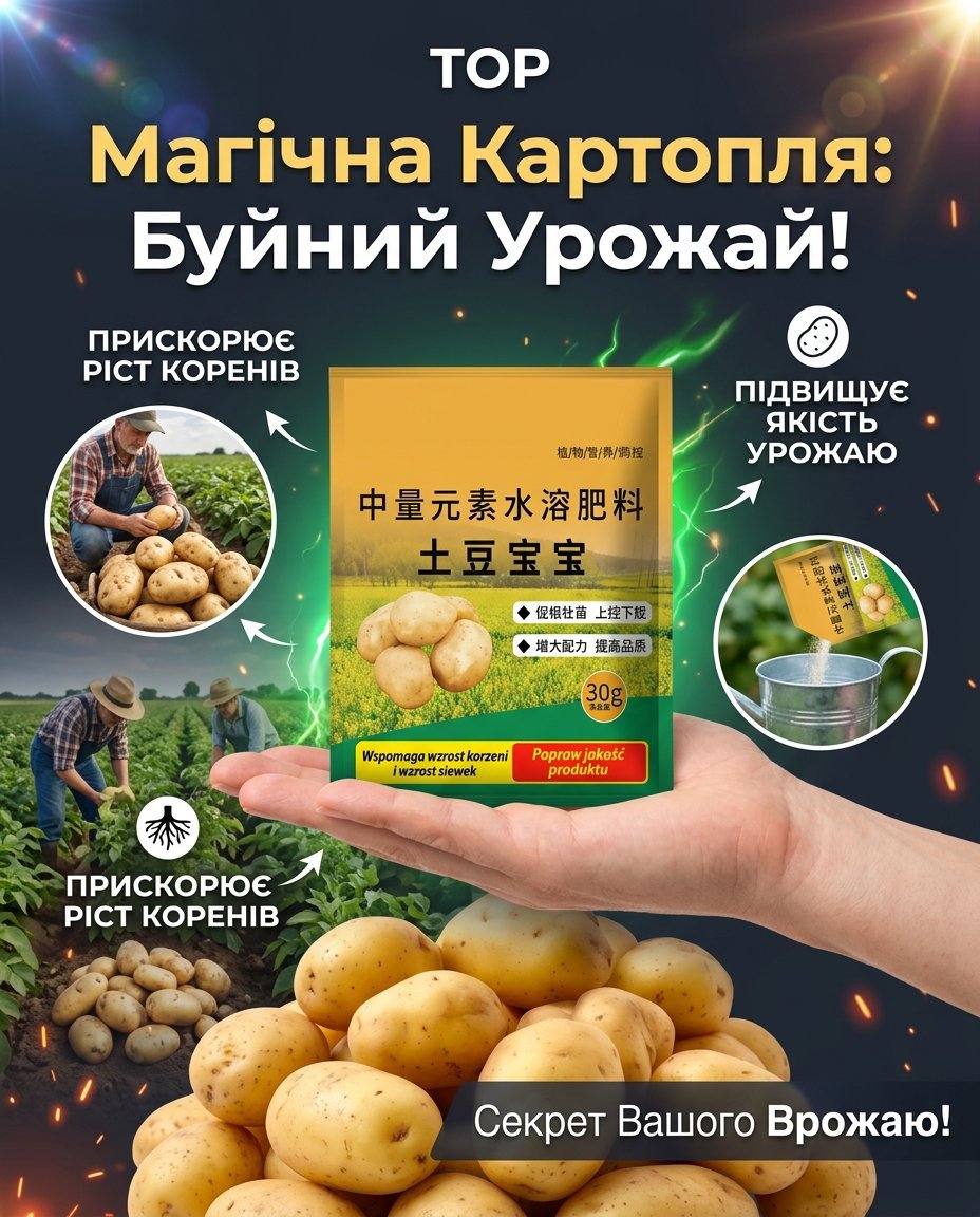 Магічна Картопля: Буйний Урожай!