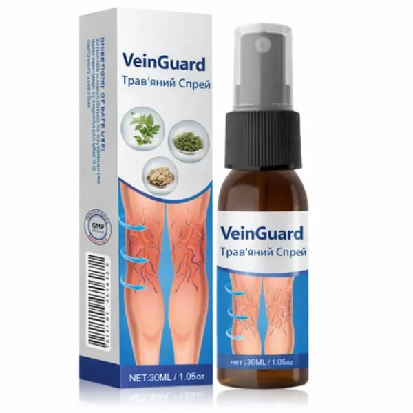 Трав'яний спрей проти варикозу