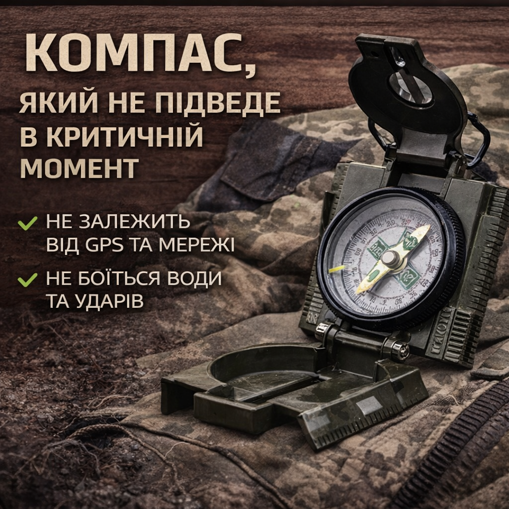 Компас, який не підведе в критичний момент